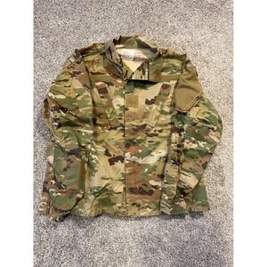 Army Combat Uniform ACU Multicam‎ Camouflage Military Jacket Small Regular